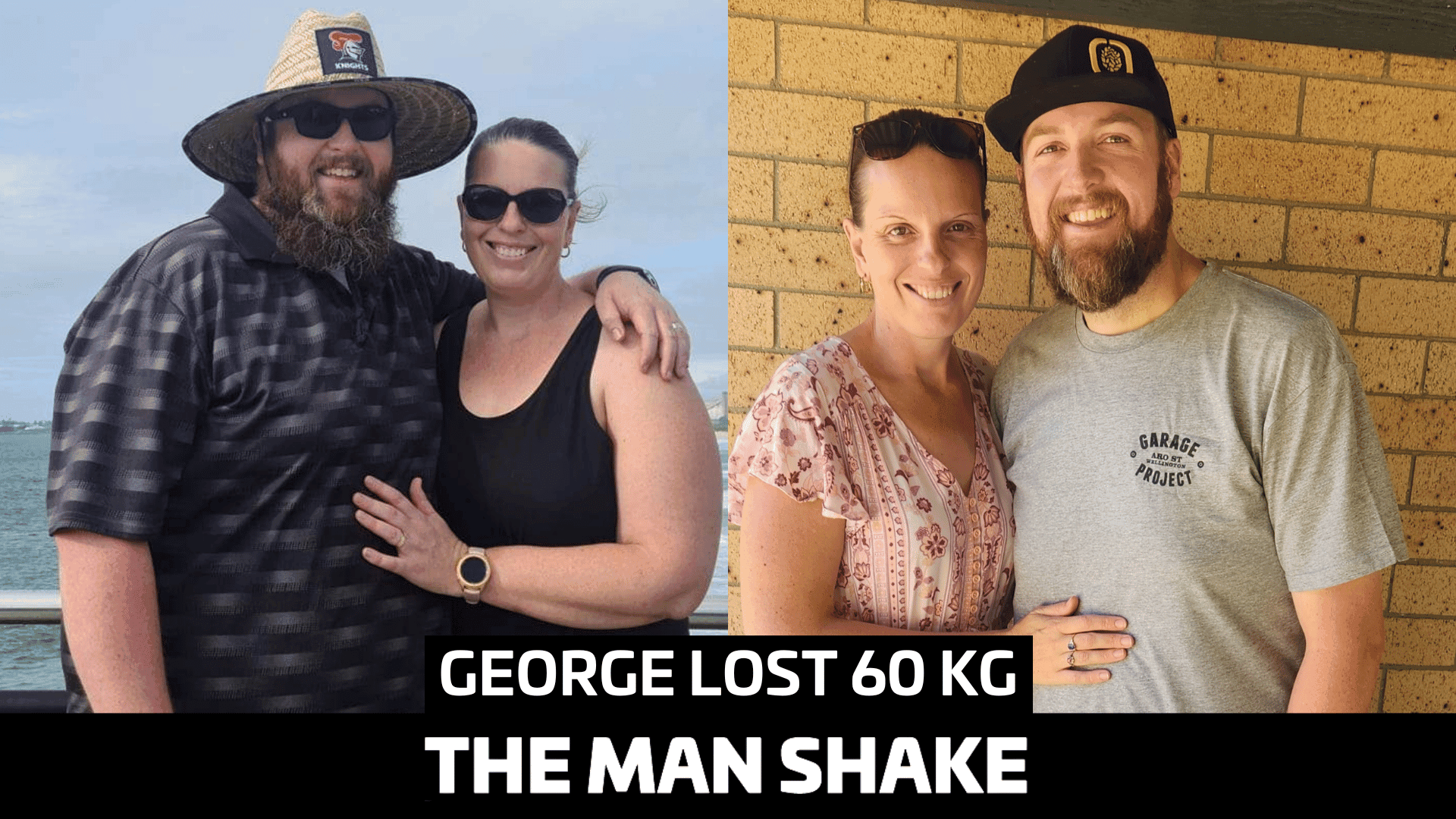 George started shaking with his wife and lost 60kgs!