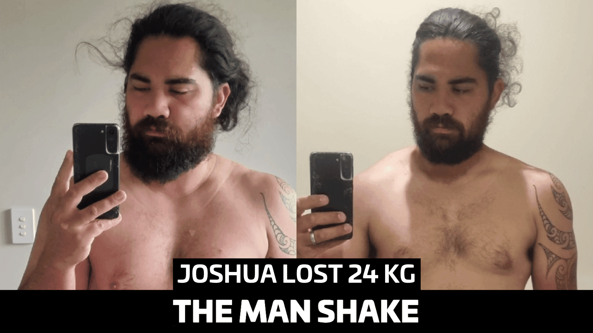 Joshua has a 2023 goal to finish a marathon, so he lost 24kgs!