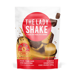 The Lady Shake Choc Honeycomb